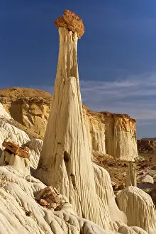 Creating: White Ghosts - the Wahweap Hoodoos are white pedestral