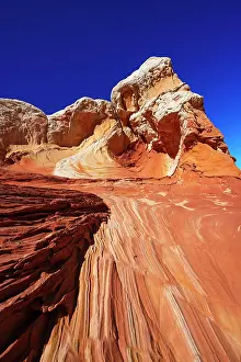 Buttes: White Pocket Canyon, Coyote Buttes Nord. Vermillion