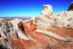 Buttes: White Pocket Canyon, Coyote Buttes Nord. Vermillion