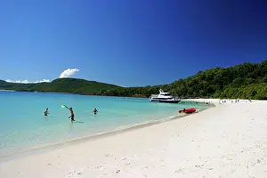 Whitsunday: The Whitsunday Islands, Australia. The white