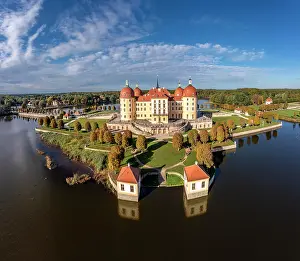 Splendid: Wide angle, drone shot, drone photo, access road