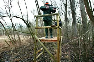 Guns: Wild Boar Hunting - man with gun