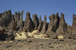 Algeria: Wind-eroded Rocks, Algeria