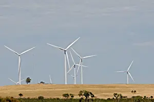 Cervantes: Wind turbines at Emu Downs Windfarm near Cervantes