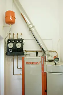 Fired: Windhager Austrian wood pellet fired domestic biomass