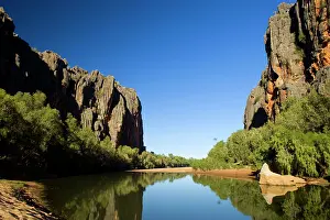 Ragged: Windjana Gorge - ragged entrance of Windjana Gorge
