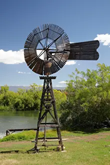 19th: Windmill and Macquarie River, Woolmers Estate
