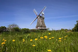 Wheel: Windmill in Oldsum on the island of Fnhr, Northern