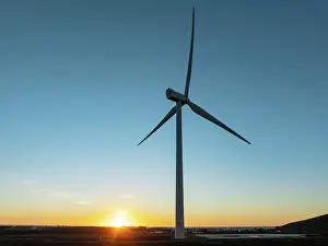 Energy: Windmills on a wind farm near Zahara de los Atunes