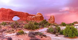 Windows: Windows. Arches National Park. Utah, USA