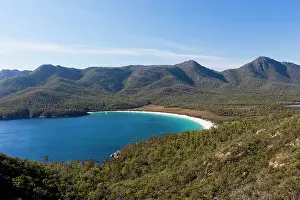 Secluded: Wineglass Bay in Freycinet National Park