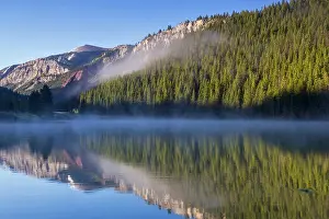 Clark: Wood Lake on the Rocky Mountain Front in
