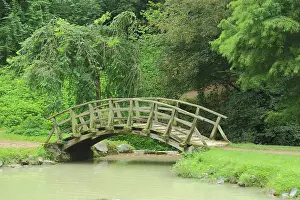 Odenwald: Wooden bridge and arch bridge, wooden construction