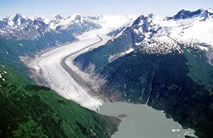 Juneau: Wright Glacier, near Juneau, Alaska