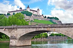 Main: Wurzburg, Bavaria, Germany, Marienberg Fortress