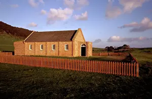 Flinders: Wybaleena Chapel.site of last large settlement