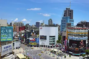 Crossing: Ximen MRT Station, Ximending, Taipei, Taiwan