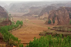 Terrain: Yellow River Valley, Shanxi Province, China
