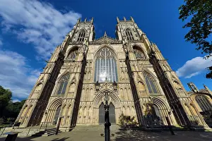 Minster: York Minster Cathedral in York, Yorkshire, England