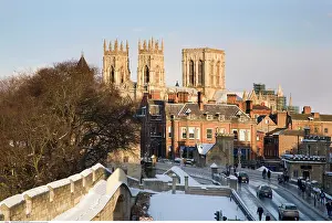 200617: York Minster from the City Walls in Winter York