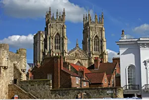 200617: York Minster seen from Bootham Bar, England