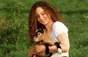 Owner: Young Goat - being held by girl