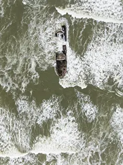 Ship: The Zeila shipwreck at the Skeleton Coast