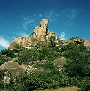 Kopje: ZIMBABWE - Kopje, Granite outcrop