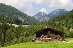 Huts: Zoettbach-cabin, Brandenbergtal Valley, Tyrol, Austria