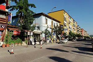 Shopping: Zogu i Pare shopping street, Tirana, Albania, the